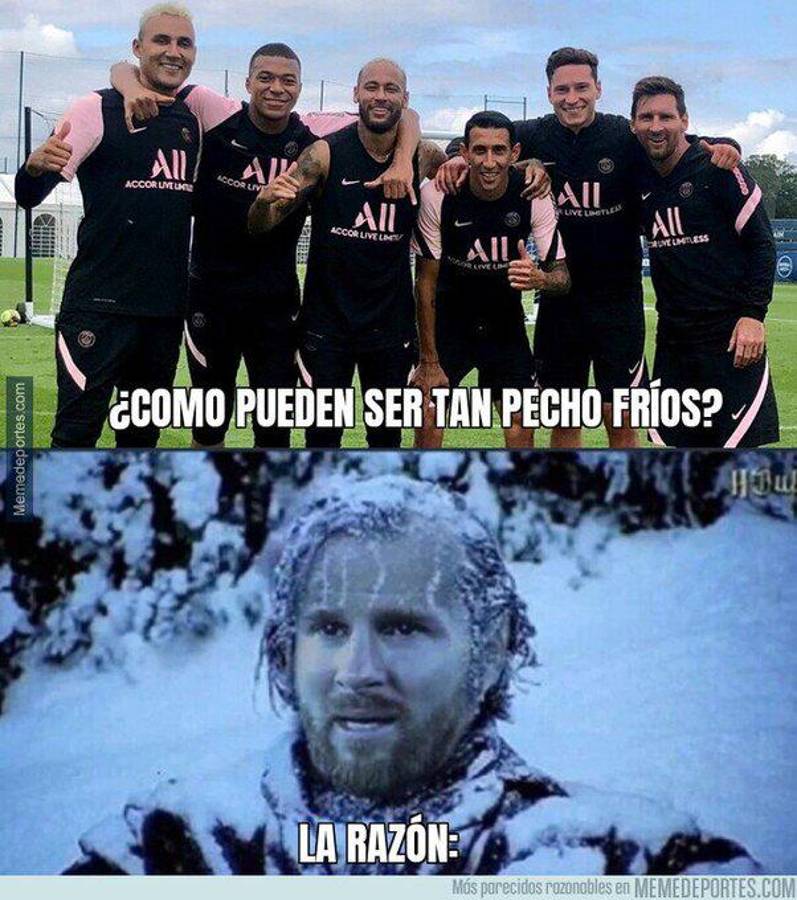 Los otros memes que dejó el Real Madrid-PSG de la Champions donde destrozan a Messi