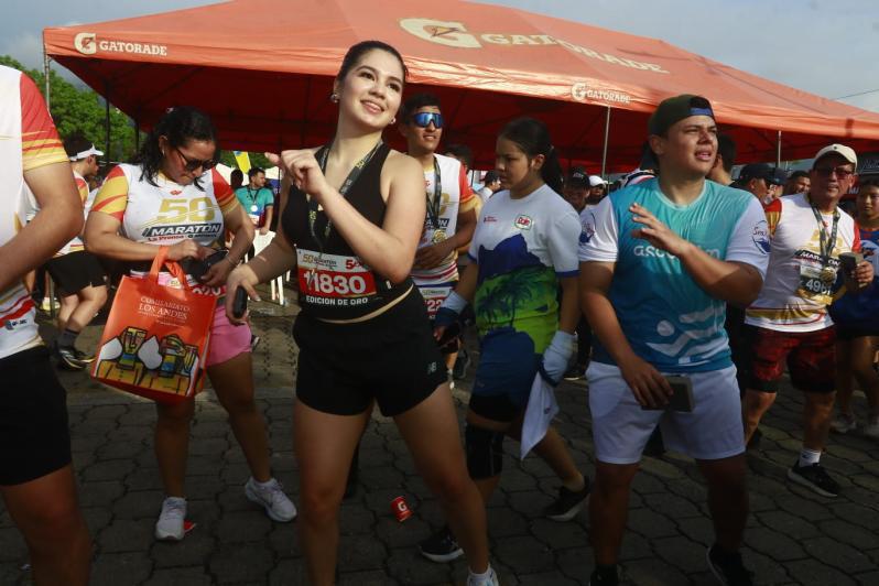 Bellezas y espectacular ambiente: así se vivió la 50 Maratón de LA PRENSA-Gatorade