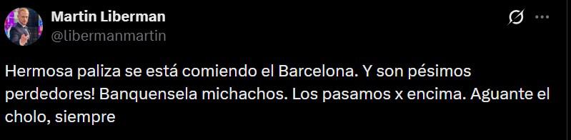 Humillados, Malos perdedores: Prensa señala de catástrofe la paliza al Barcelona en Copa del Rey