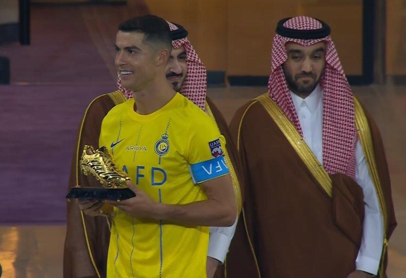 Quiso humillar a Cristiano y terminó mal; la bronca que armó Talisca y así festejó Ronaldo su primer título con Al Nassr