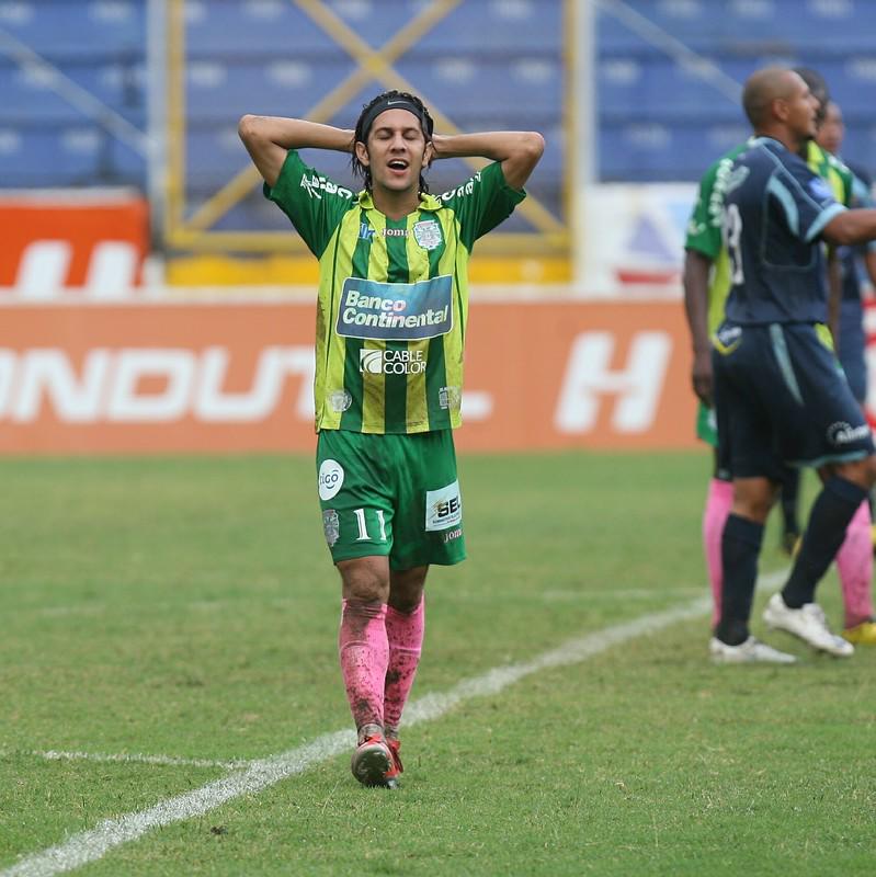 Randy Diamond en 2010 como jugador del Marathón de San Pedro Sula.