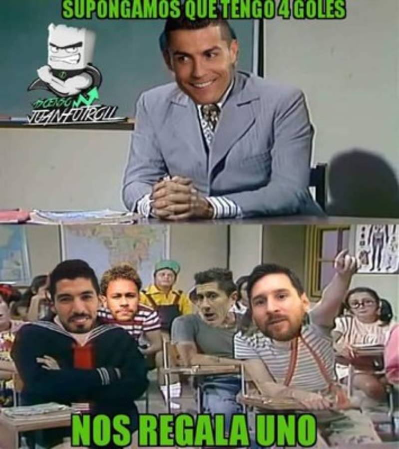 Los memes van directo a Cristiano Ronaldo tras su cuarto gol en Rusia-2018