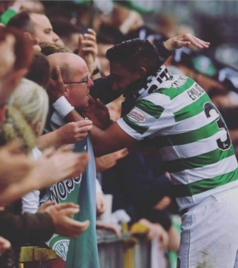Fotos: La emotiva bienvenida a Emilio Izaguirre: 'Celtic te ama más de lo que creías'