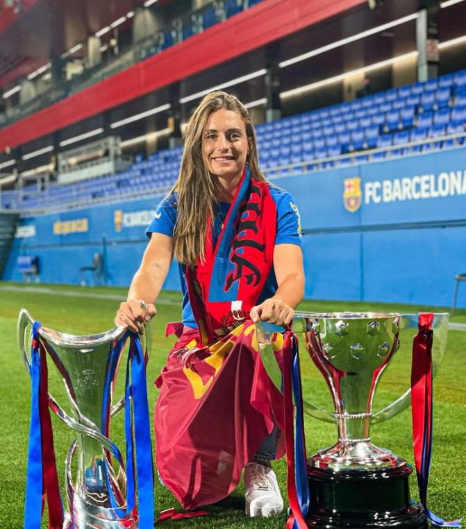 ¡Qué belleza! Alexia Putellas, la linda jugadora del Barcelona femenino que ganó el Balón de Oro
