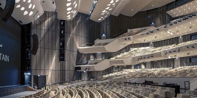 Escenario futurista: así es el Centro de Exposiciones y Convenciones de Doha, donde se celebrará el sorteo del Mundial de Qatar