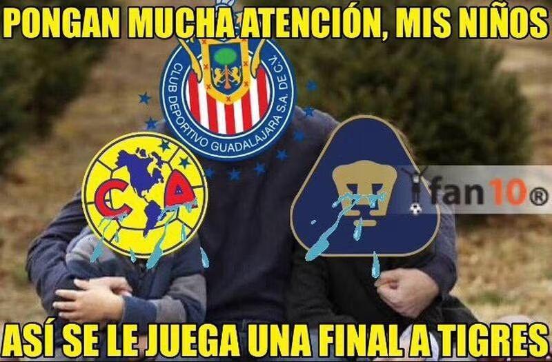 Los memes hacen pedazos a Chivas luego del ridículo histórico ante Tigres en la final de la Liga MX