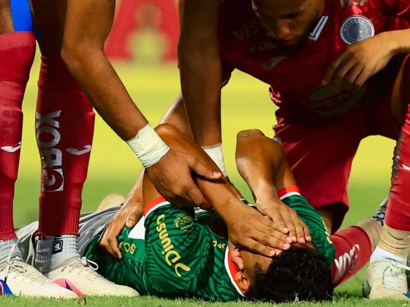 Alexy Vega, fuera de la final: La terrible lesión que sufrió el jugador del Marathón