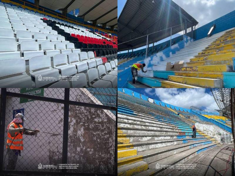 ¡El Estadio Nacional tendrá nueva imagen! Así pule CONDEPOR uno de los recintos más importantes del fútbol hondureño.