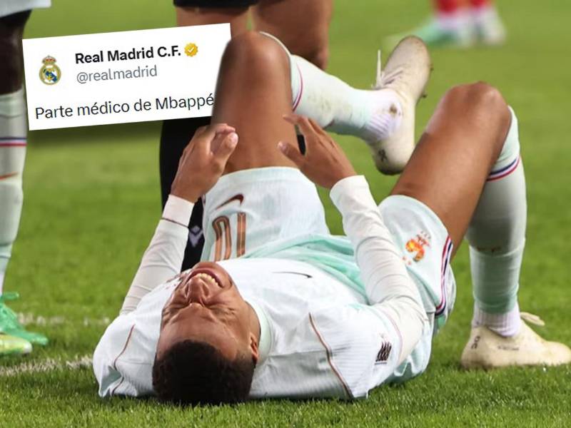 Kylian Mbappé regresó a la capital española para ser evaluado por los servicios médicos del Real Madrid.