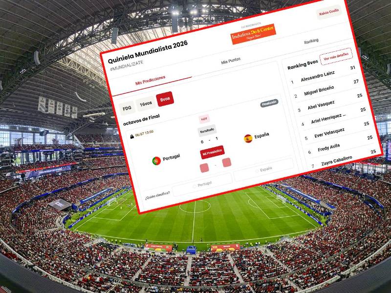 Antes de iniciar el partido estará activo para que puedas dar tu pronóstico.