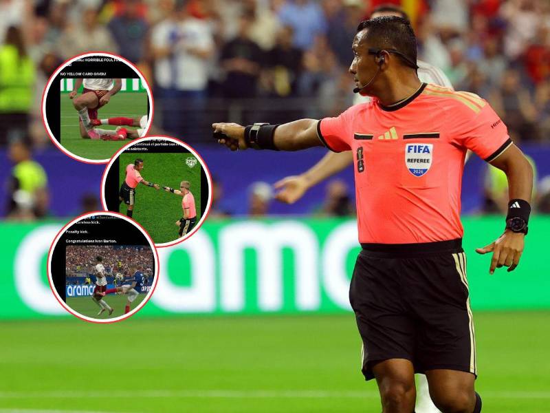 El árbitro salvadoreño fue protagonista en el España vs Francia por las semifinales del Mundial 2026 y las polémicas: Ataque de cobardía.