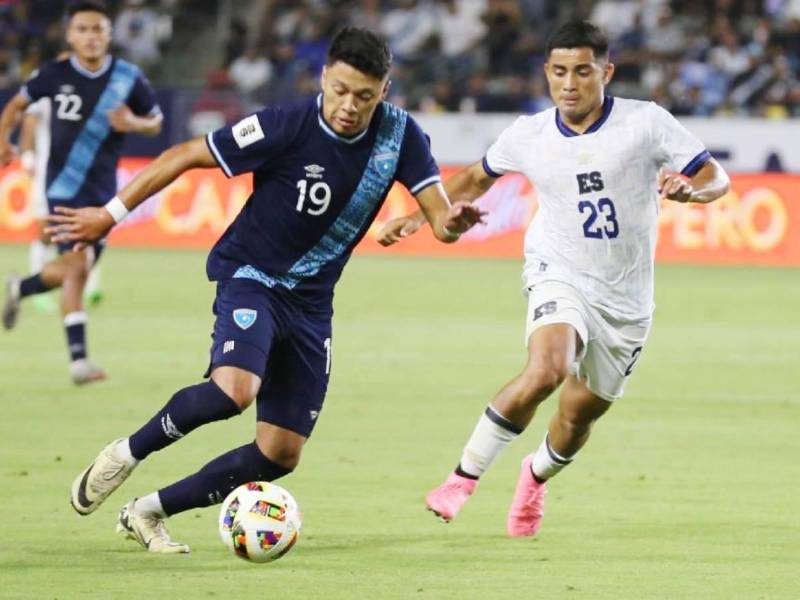 Guatemala y El Salvador se midieron en las eliminatorias al Mundial 2026, fue un triunfo para cada uno.