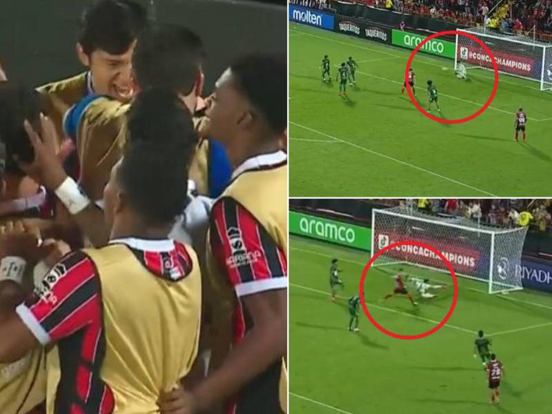 Marathón sufre dos latigazos en cinco minutos: así fueron los goles del Alajuelense