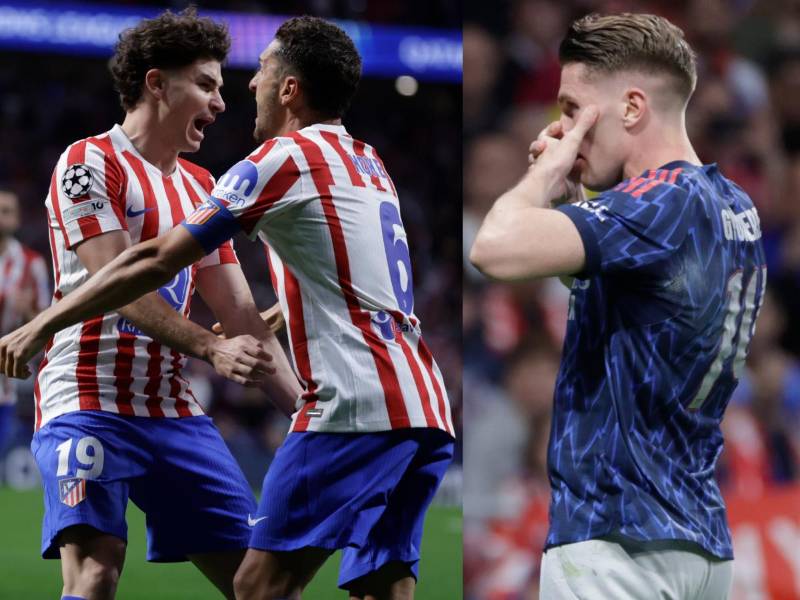 Atlético de Madrid sigue con vida en Champions: los del Cholo rescataron un empate ante Arsenal en la semifinal de ida