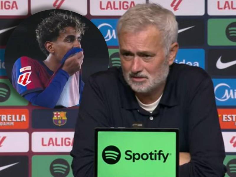 Mourinho en la conferencia de prensa habló sobre Lamine Yamal tras quedarse con el Clásico de LaLiga.