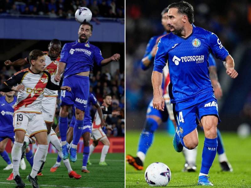 Dani Carvajal debutó con el Getafe en el sufrido empate contra el Rayo Vallecano por la Liga Española.