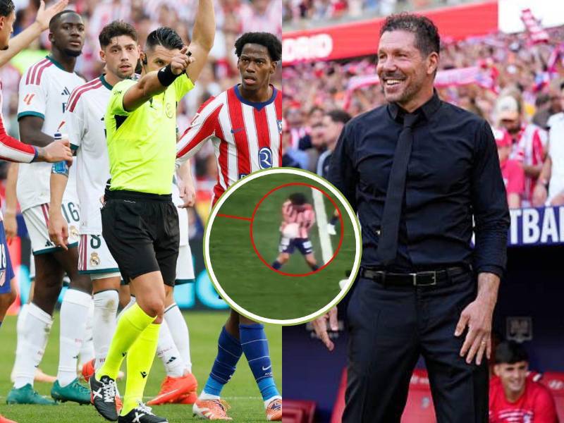No lo quisieron dar por tv: el penal que no le pitaron a favor del Real Madrid y Atlético se salvó