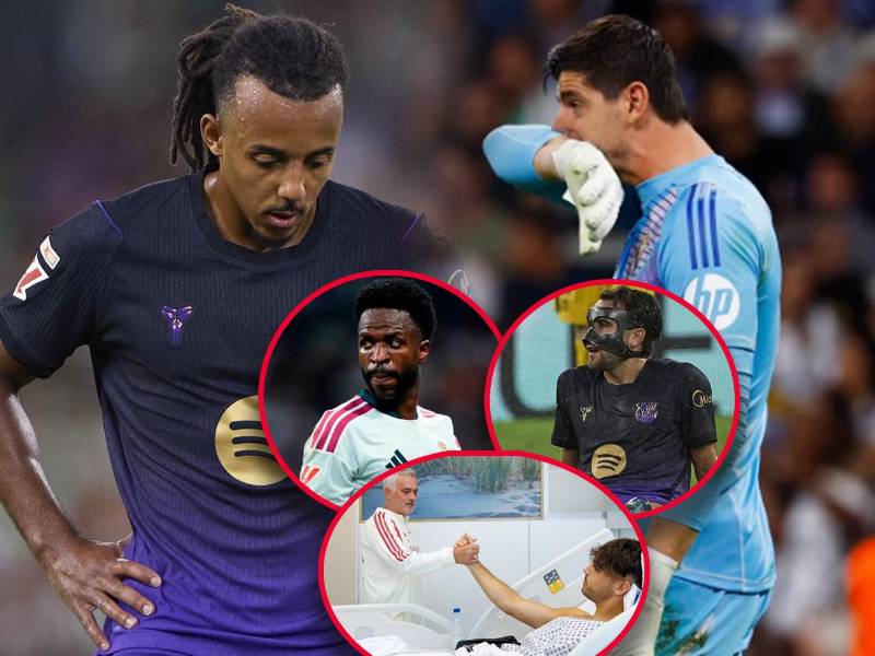 Barcelona recibe este domingo al Real Madrid para disputar el Clásico de LaLiga en el Camp Nou y ambos equipos cuentan con bajas importantes en sus plantillas.