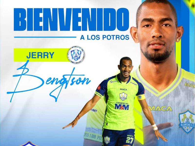 Jerry Bengtson fue anunciado como nuevo refuerzo del Olancho FC.