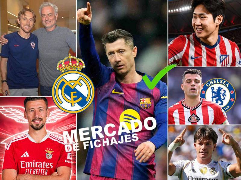 La gran figura que Mourinho quiere llevar al Real Madrid y el delantero polaco se alista para su próxima aventura tras terminar su etapa en el Barcelona. Las últimas novedades en el mercado de fichajes de Europa.