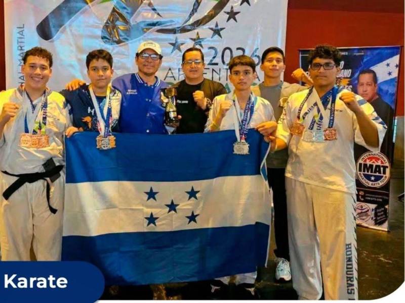 ¡Honduras conquista 23 podios y un título internacional en Mundial de Artes Marciales!