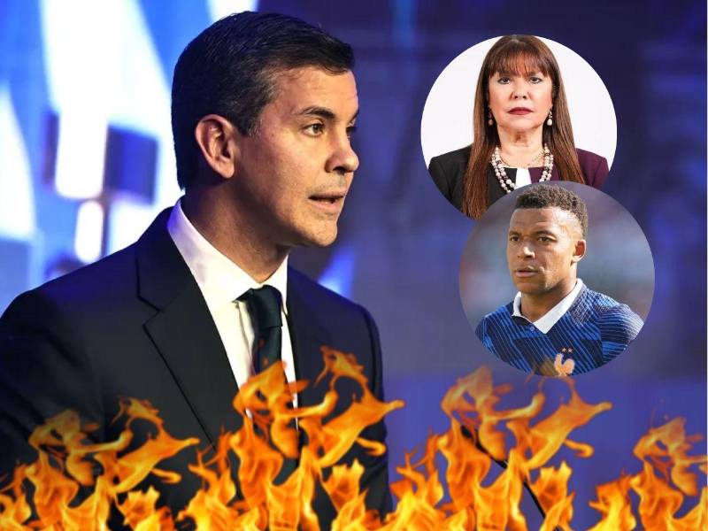 Gobierno de Paraguay rechaza los insultos de la senadora Celeste Amarilla a Kylian Mbappé.