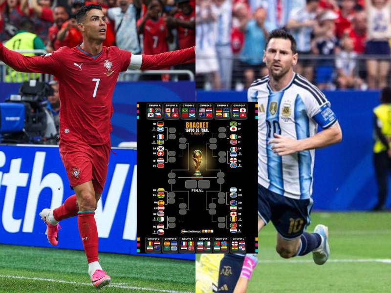 Tras finalizar la segunda fecha de las fases de grupo, estos serían los 16 vos de final del Mundial 2026.