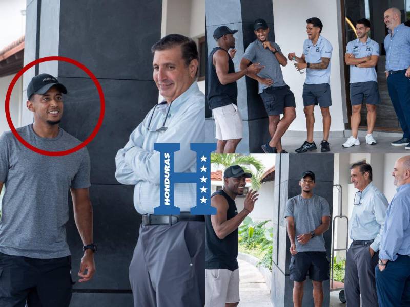 La Selección de Honduras recibió dos visitas importantes en la previa del partido ante Surinam.
