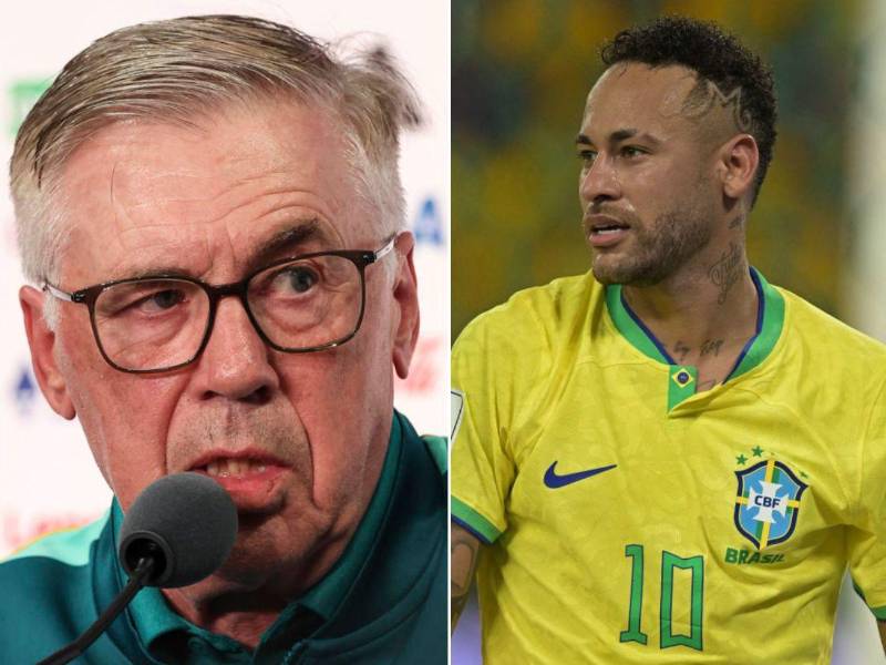 Carlo Ancelotti confirmó que Neymar aún no está recuperado de su lesión y se perderá el duelo ante Marruecos.