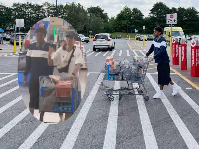Lamine Yamal estuvo de compras y conociendo un poco la cultura de Estados Unidos. Foto captura e Instagram Lamine Yamal.