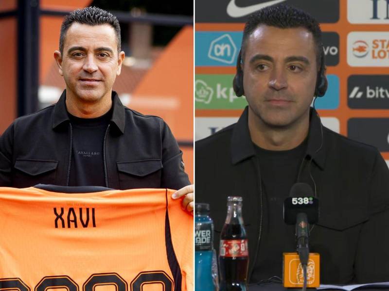 Xavi Hernández fue presentado como nuevo entrenador de la selección de Países Bajos y firmó hasta 2030.