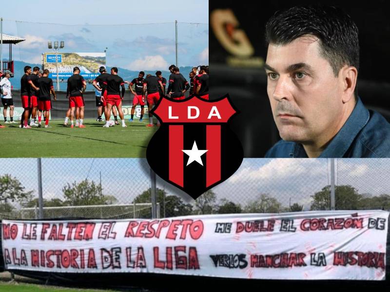 La tensión entre la afición de Liga Deportiva Alajuelense y el equipo volvió a quedar expuesta durante la noche del lunes y la madrugada de este martes en la previa de viajar a Honduras para enfrentar al Marathón.