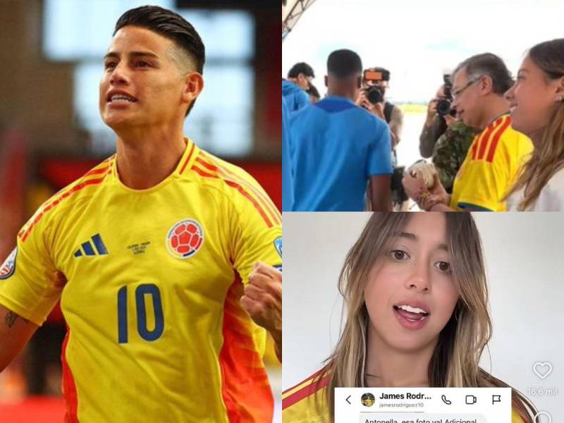 James Rodríguez le responde a la hija de Petro tras polémica por supuesto desplante