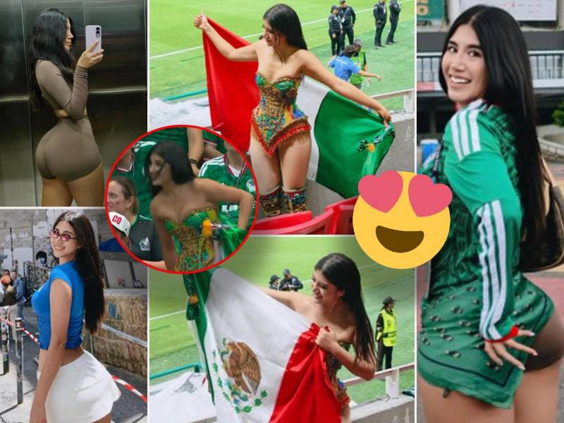 Conocé a la preciosa aficionada de México que se viralizó en las redes sociales tras ser captada en el Estadio de Guadalajara.