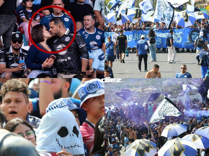 ¡Qué pedazo de ambiente! Así se vivió la fiesta del Motagua en la previa de la gran final ante Marathón en el Estadio Nacional Chelato Uclés. FOTOS: Marvin Salgado | Álex Pérez | Mauricio Ayala.