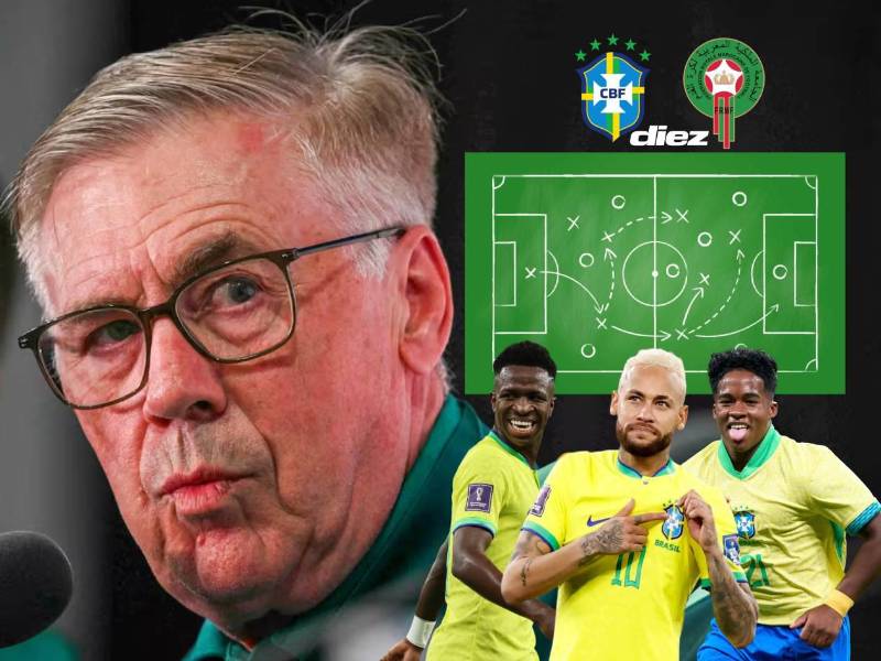 Brasil juega este sábado 13 de junio ante Marruecos por el grupo C, inicia a las 4 de la tarde, hora de Honduras, en la ciudad de New Jersey. Este es el posible 11 titular de la Canarinha.