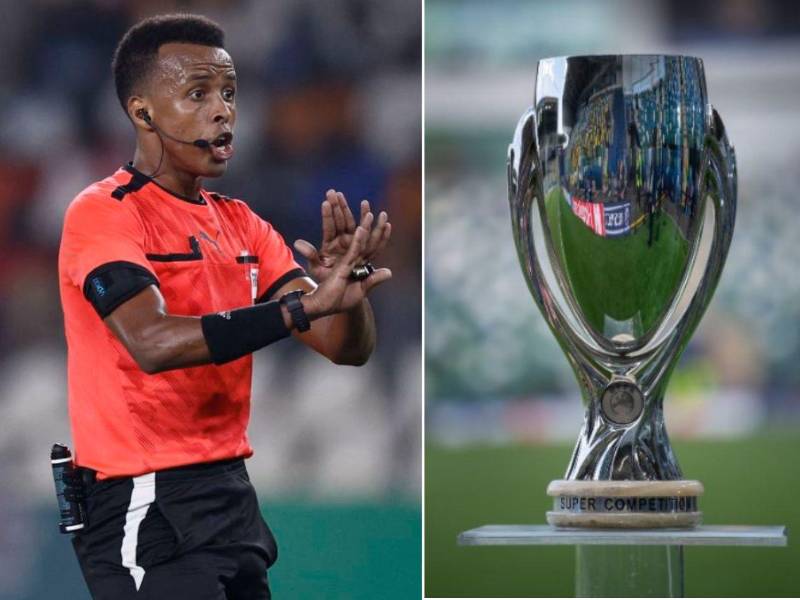 Omar Abdulkadir Artan fue designado para dirigir la final de la Supercopa de Europa tras no poder participar en el Mundial 2026.