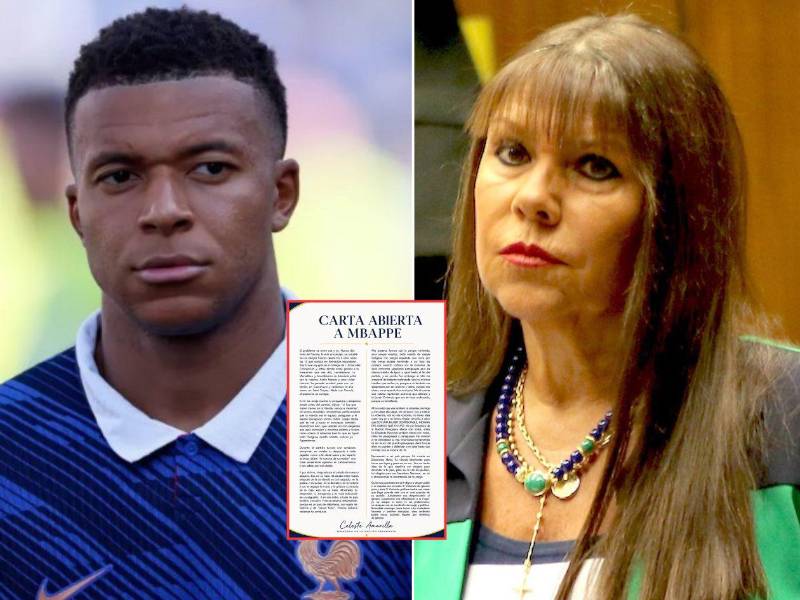 Celeste Amarilla publicó una carta para contestarle a Kylian Mbappé luego de su actitud ante los jugadores paraguayos.