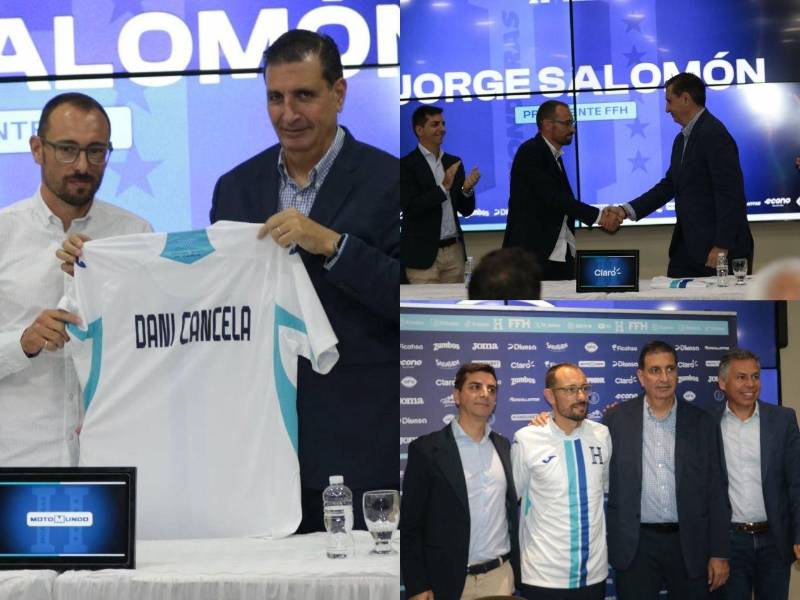 Daniel Cancela fue presentado este viernes por la <b>Federación </b>de Fútbol de Honduras (FFH).