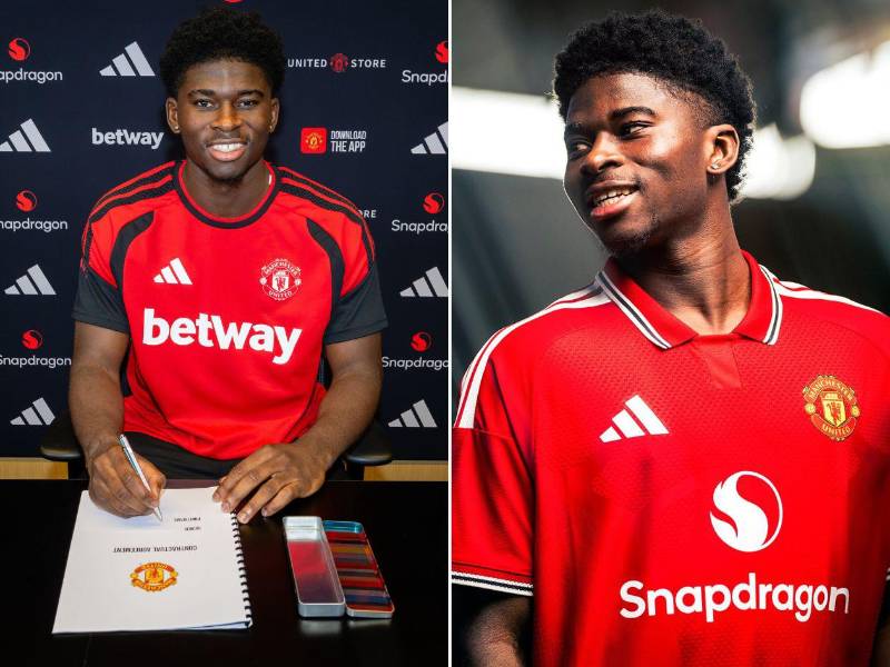Carlos Baleba se fue del Brighton y firmó contrato como nuevo jugador del Manchester United.
