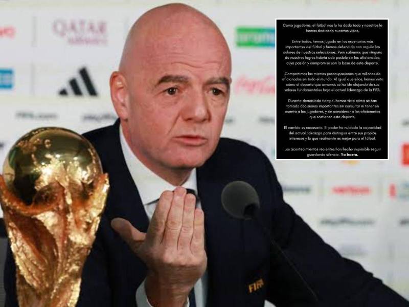 Varias figuras del fútbol publicaron una dura carta en la que reclaman un cambio necesario en la FIFA.