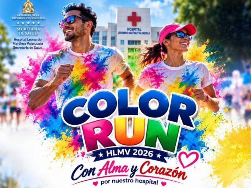 El Color Run del Hospital Leonardo Martínez ya está listo: precio, inscripción y recorrido