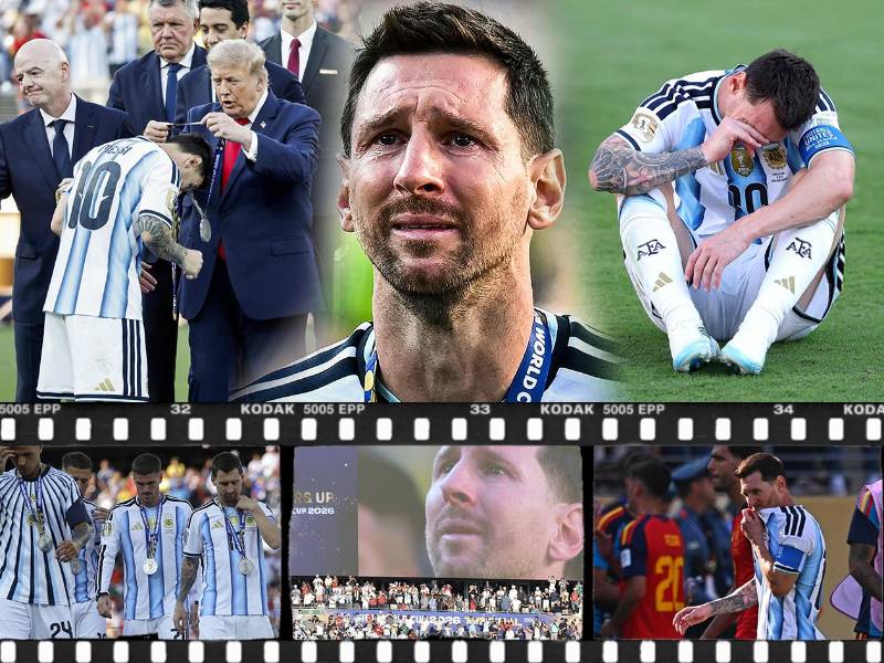 El astro argentino no pudo contener las lágrimas luego de perder la final del Mundial 2026 frente a España. Las imágenes de Messi llorando rompieron el corazón de sus millones de seguidores alrededor del planeta.