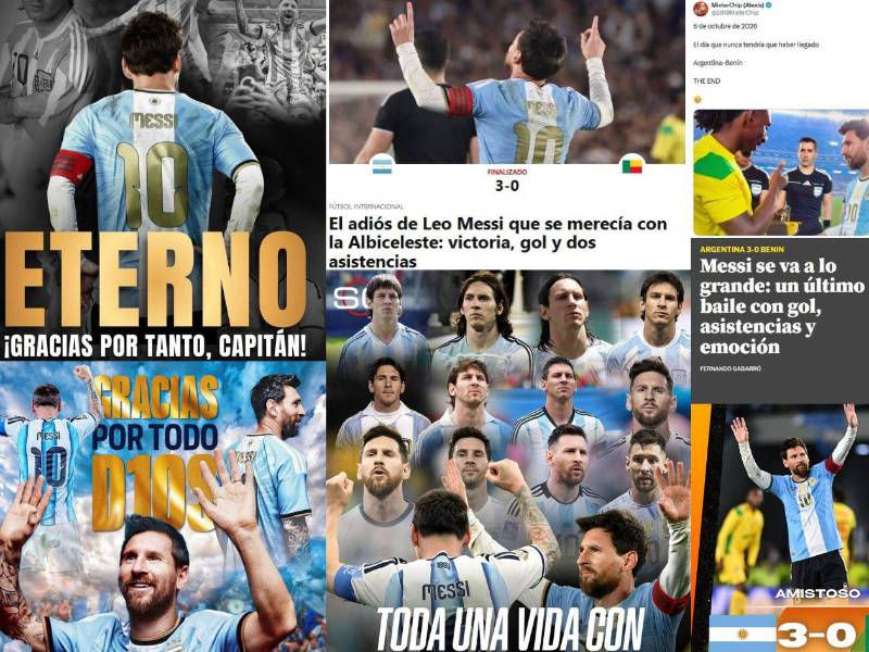 Leo Messi le puso punto y final a su grandiosa historia en la selección de Argentina en la goleada sobre Benín (3-0) y así reacciona la prensa. Un periodista volvió a atacar al delantero luego de su despedida.