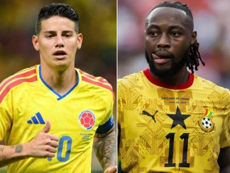 Colombia se mide contra Ghana en el último partido de los 16avos de final de la Copa del Mundo 2026.