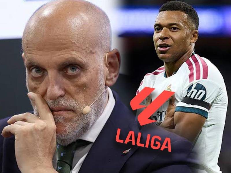 Javier Tebas, presidente de la Liga Española, salió al paso de la polémica de China con Kylian Mbappé.