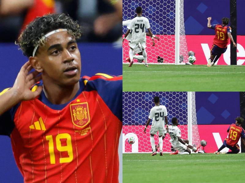 La joya, de 18 años, de España se mete a la historia tras anotar su primer gol en mundiales.