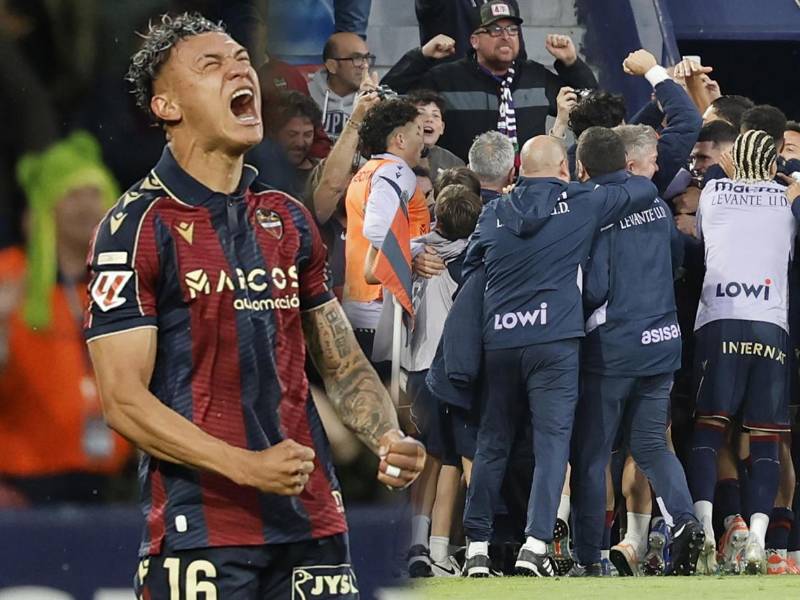 ¡Kervin Arriaga volvió a marcar y Levante acaricia la salvación en LaLiga!