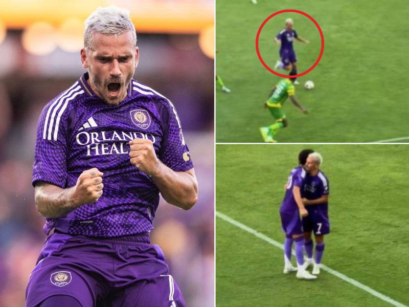 Antoine Griezmann disputó su primero partido con el Orlando City y marcó un tanto y dio una asistencia.