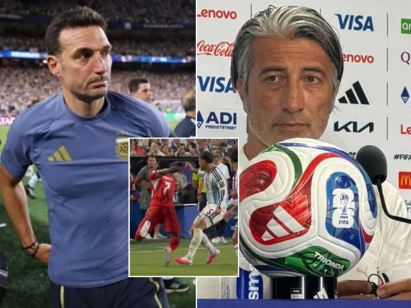 Murat Yakin se fue decepcionado por la actuación del árbitro y revela la charla que tuvo con Scaloni al final del partido.